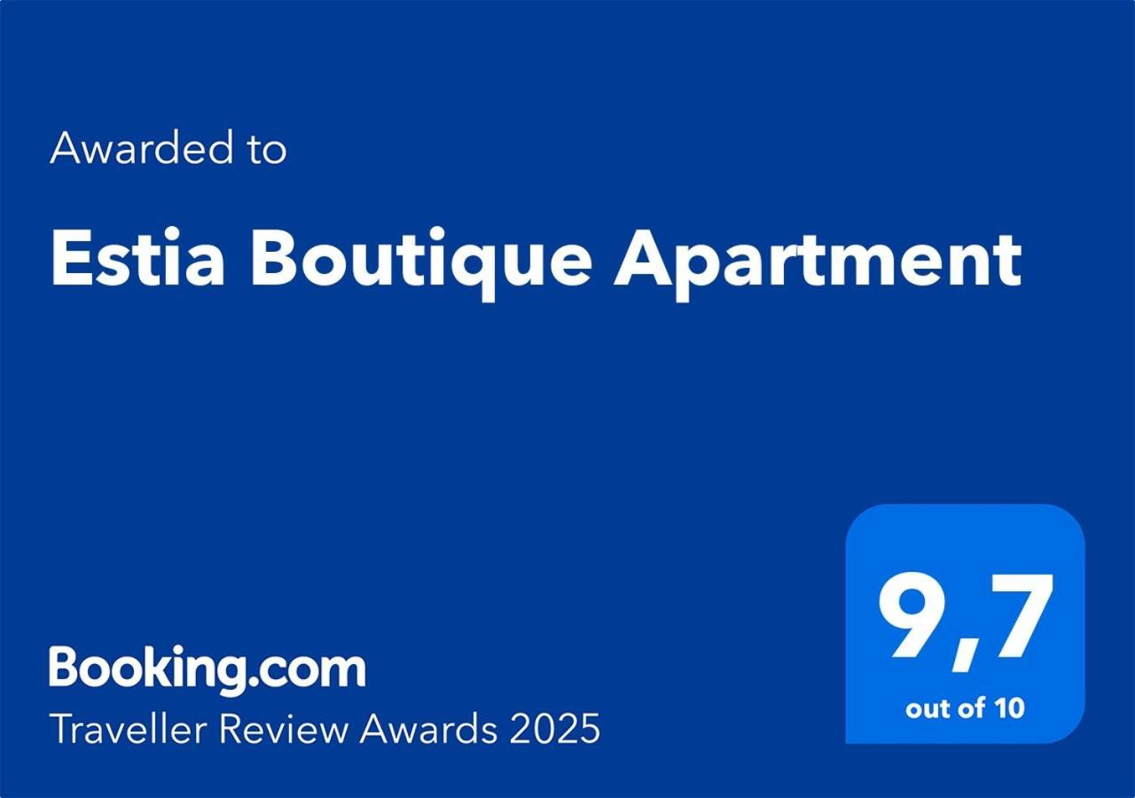 Estia Boutique Apartment Atenas Exterior foto
